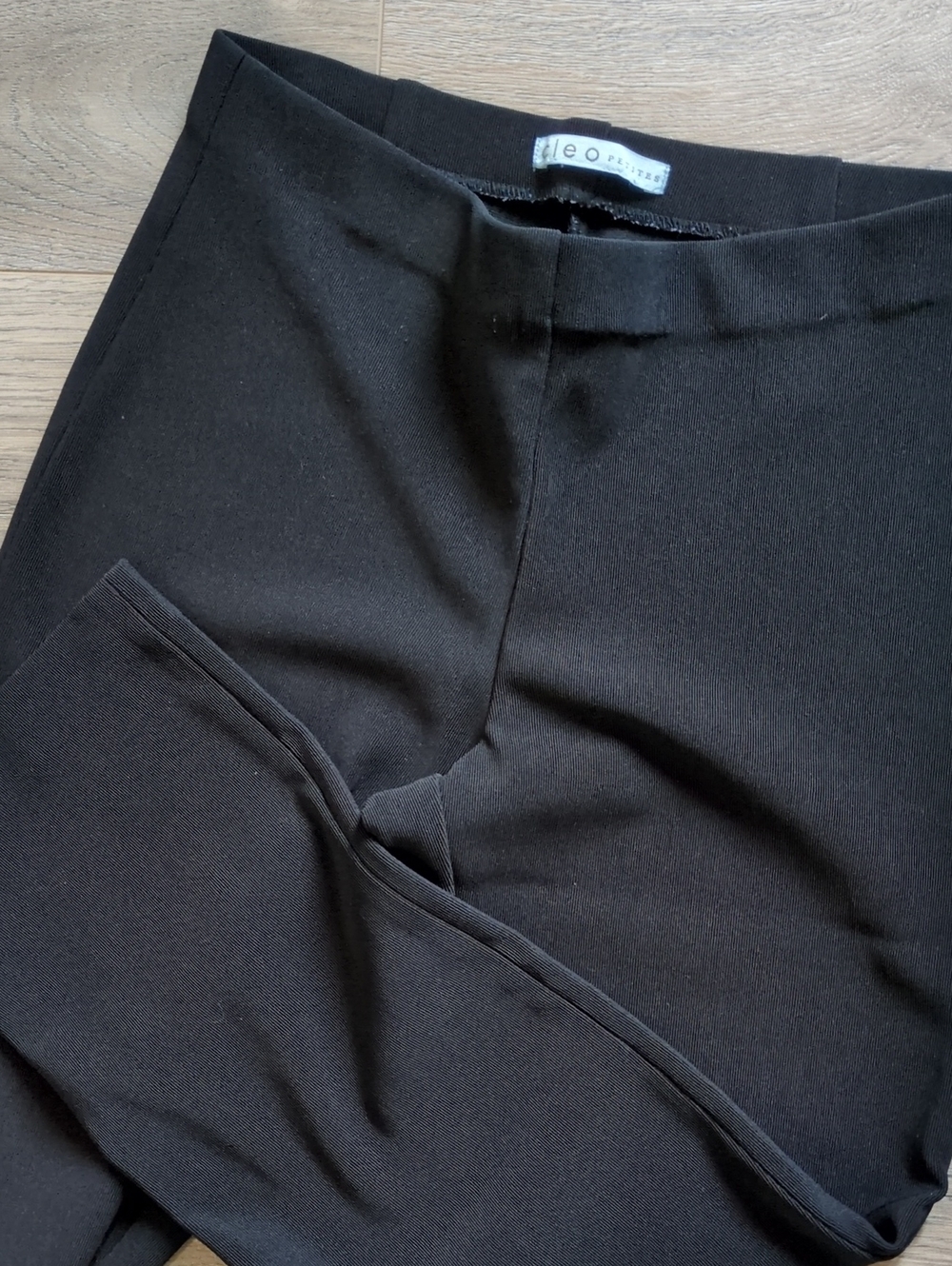cleo Black Straight Leg Pants